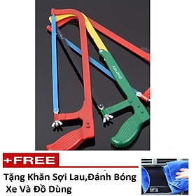 Cưa Sắt Tay xanh lá 206092206275- tặng khăn lau