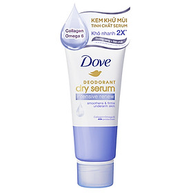 Kem Khử Mùi Dove Tinh Chất Serum Sáng Mịn Săn Chắc với Collagen & Omega 6 50ml