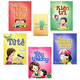 [Download Sách] Combo Gieo Mầm Tính Cách : Tha Thứ, Kiên Trì, Quan Tâm, Tử Tế và Yêu Thương ( Tặng Kèm Sổ Tay)