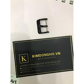 Khoá đồng hồ dây da inox không gỉ đủ màu