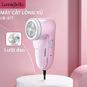 Máy cắt lông xù có dây đa năng mini Lumabella LB-877 cắt lông xù, vải xù quần áo cắt siêu bén siêu bền tiện lợi - HÀNG CHÍNH HÃNG