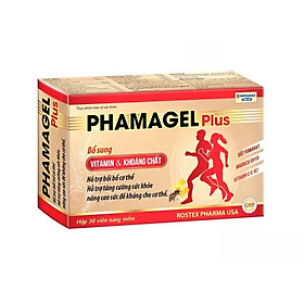 Combo 2 Hộp Vitamin tổng hợp và khoáng chất Phamagel Plus HDPHARMA - 30 viên (Phamagel Plus 30 viên)