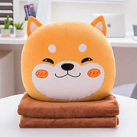 Mua Bộ chăn gối văn phòng cún vàng.