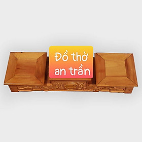 Mua Tam Cấp Gỗ Mít (100%) cao cấp để bát hương  tượng sơn pu bóng  tam sơn gỗ mít
