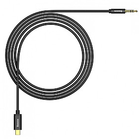 Dây cáp âm thanh Type-C ra jack 3.5mm Baseus M01 dài 120cm tương thích các thiết bị loa tai nghe - Hàng chính hãng