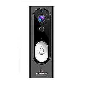 Chuông cửa Camera Smart Homesheel Doorbell M13 - Màu đen - Hàng chính hãng