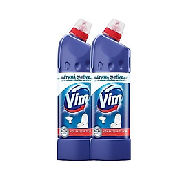 Combo 2 Nước Tẩy Bồn Cầu Vim 880ml Diệt 99,9% Vi Khuẩn