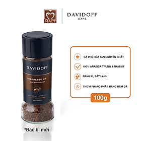 Hình ảnh Cà Phê Hòa Tan Davidoff Café  Espresso 57 D100E (100g)