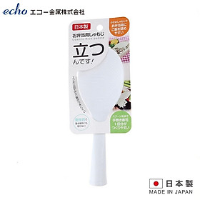 Muôi xới cơm kháng khuẩn dáng đứng Echo Metal 18cm - Made in Japan