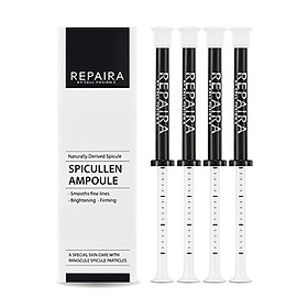 Liệu trình Set 4 ống tinh chất lăn kim tái tạo da chống lão hoá REPAIRA Spicullen Ampoule 1.5ml x4