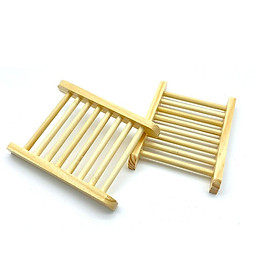 Natural Eco Bamboo Soap Dish Wooden Soap Tray Holder Storage Soap Rack Plate Box Container for Bath Shower Plate Bathroom