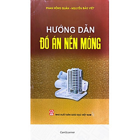 Hình ảnh sách Hướng Dẫn Đồ Án Nền Móng 