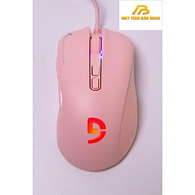 Mua Chuột Gaming Fuhlen G90 Màu Hồng (Led RGB  Nút Bấm Bất Tử) - Hàng Chính Hãng