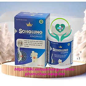 Viên uống Songlung Kingphar, hộp 60v, đau lưng, đau nhức xương khớp, thoát vị đĩa đệm