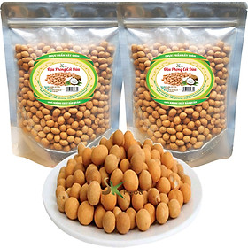 1KG ĐẬU PHỘNG DA CÁ CỐT DỪA THƯƠNG HIỆU SK FOOD (2 BỊCH ZIP)