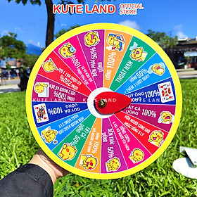 Vòng quay ăn nhậu để bàn vui nhộn 16 ô Drinking Game Roulette uống rượu