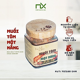Muối Tôm Một Nắng 90g (200g)/ Sea Salt With Sun And Dried Shrimp 90g (200g)