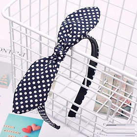 Cài tóc bé gái tai thỏ nơ xinh xắn nhiều màu