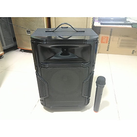 Mua LOA kéo du lịch  k108 THÙNG 2.5 TẤC GỖ TẶNG KÈM 1 MIC KHÔNG DÂY  HÁT KARAOKE SIÊU NHẸ TIẾNG TRONG VÀ CHUẨN