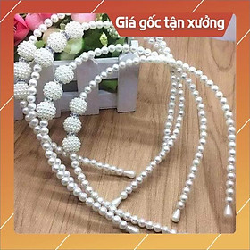 Bờm tóc đính ngọc nhân tạo
