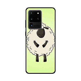 Ốp Lưng Dành Cho Samsung Galaxy S20 Ultra mẫu Chú Cừu Vui Nhộn - Hàng Chính Hãng