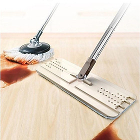 Mua Chổi lau nhà tự vắt vắt thông minh lau siêu sạch và thấm hút-TẶNG 2 BÔNG LAU SIÊU THẤM HÚT