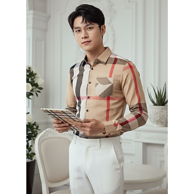 Áo Sơ Mi Caro TitiShop SM1164 ( Luxury)