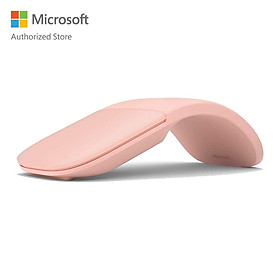 Chuột Bluetooth Microsoft Arc Bubble (Hồng đào) Hàng chính hãng