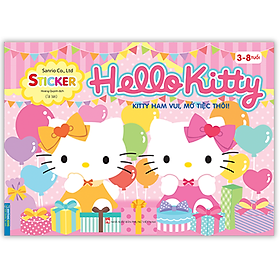 Sách Hello Kitty - Kitty Ham Vui, Mở Tiệc Thôi! (3-8 Tuổi)