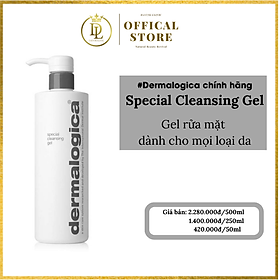 Sữa rửa mặt dạng gel Dermalogica Special Cleansing Gel 50ml - 250ml - 500ml dành cho mọi loại da