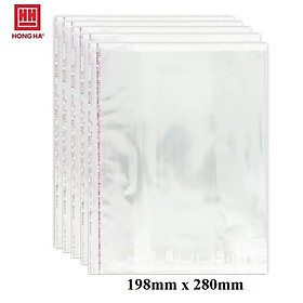 Set 5 tập bọc vở / bọc sách giáo khoa - Bọc bao tập vở nilon Hồng Hà 3269 / 3245 / 3157 / 3531