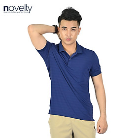 Áo thun Polo nam Novelty 210059 màu xanh đen