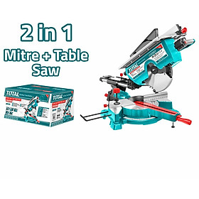 MÁY CẮT NHÔM TRƯỢT KẾT HỢP CƯA BÀN 1800W TOTAL TMS43183051 - HÀNG CHÍNH HÃNG