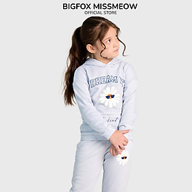 Bộ nỉ bé gái size đại Bigfox Miss Meow