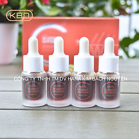 Bộ 4 Chai Serum Vitamin C - VC BRITGH MAX SERUM - 1 Bộ Tặng 50g Mặt Nạ Dẻo - Làm Sáng Da, Dưỡng Da, Mờ Thâm, Mờ Nếp Nhăn (Hàng Chính Hãng)