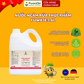 Nước ngâm rửa rau củ quả enzyme sinh học từ vỏ dứa Fuwa3e 3.8L