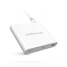 Mua SẠC MACBOOK HYPERJUICE 87W DUAL USB-C /QC4.0 TÍCH HỢP USB-A QC3.0 - Hàng Nhập Khẩu