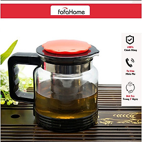 Ấm pha trà, bình lọc trà 1,3l 1,8l bình trà có lưới lọc ấm pha cafe