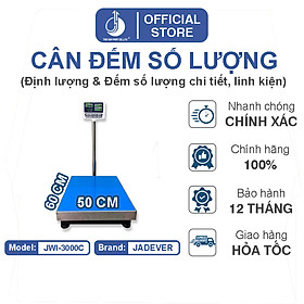 Mua Cân Đếm Số Lượng JWI-3000C - Mặt Bàn Cân 500x600MM
