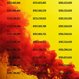 Sim đẹp Mobifone 3 Nút VIP Dễ Nhớ Dễ Dùng Kèm Gói Khuyến Mãi Nghe Gọi Lên Mạng Thoải Mái