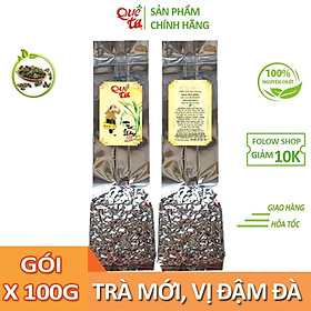 Trà ô long (o long, oolong, olong) cao cấp Quê Ta nguyên chất, vị đậm đà, là nguyên liệu làm trà sữa ngon – Gói 100g