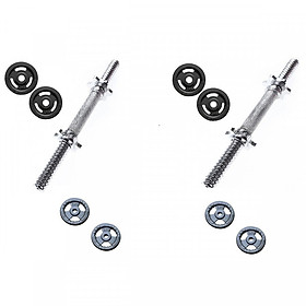 Bộ 2 đòn tạ tay-32kg tạ gang