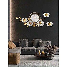 Đồng Hồ Treo Tường, Đồng Hồ Trang Trí Decor Hoa Mai