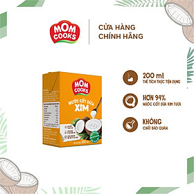 Nước Cốt Dừa Mom Cooks 200ml Hộp