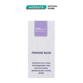 Dung Dịch Vệ Sinh Phụ Nữ UUcare Feminine Wash 60ml