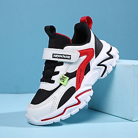Giày thể thao trẻ em 2022 MỚI METABLE MESH Sneakers Sneakers Giày chạy bộ chạy nhẹ dành cho trẻ em Color: Black red 916 Shoe Size: 29