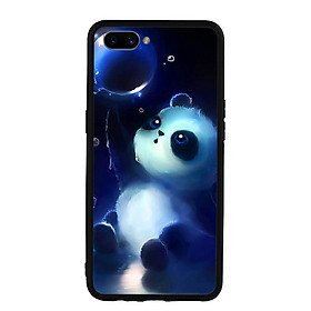 Ốp lưng Viền TPU Cho Điện Thoại Realme C1 - Panda