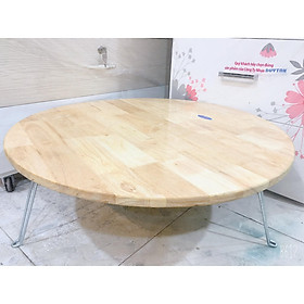 Mua Bàn tròn gỗ ngồi bệt-Chân sắt
