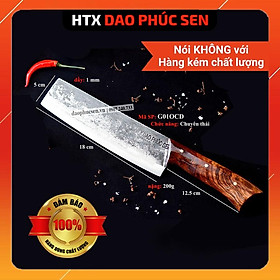 Dao Phúc Sen Dao Thái 18 Cán Ốp Cẩm