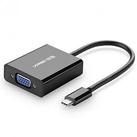 Mua Cáp USB Type-C to VGA Ugreen 20586 hỗ trợ 1080p cao cấp - Hàng Chính Hãng